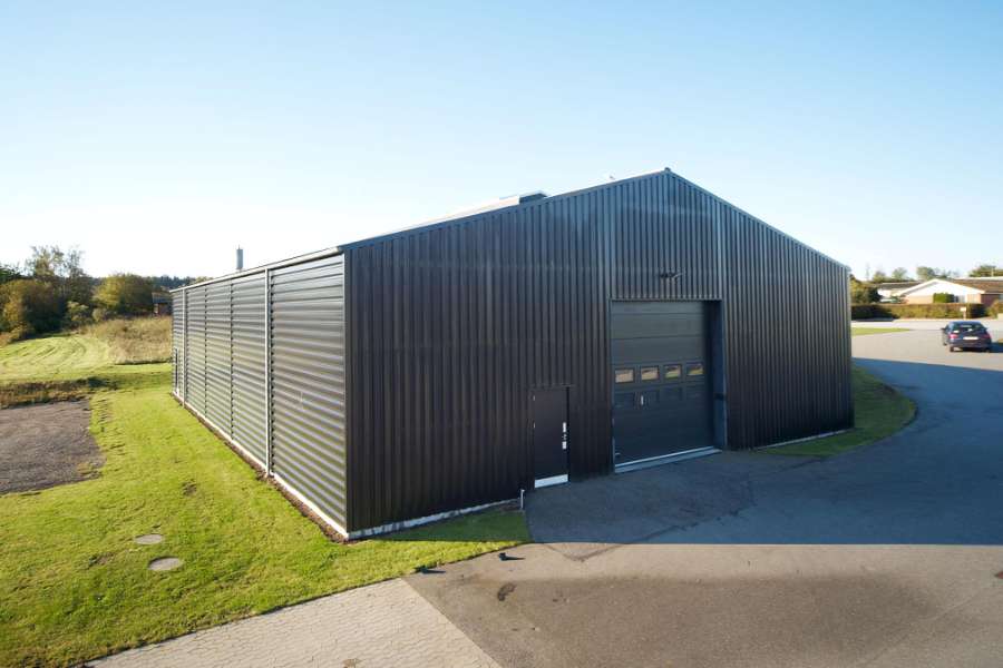 Lagergebäude mit einfachem und professionellem Look, Klostermarken 6, 9550 Mariager